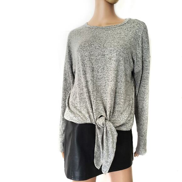 NWT Coin1804 | Super Soft Tie Front Knit Top - Picture 4 of 8